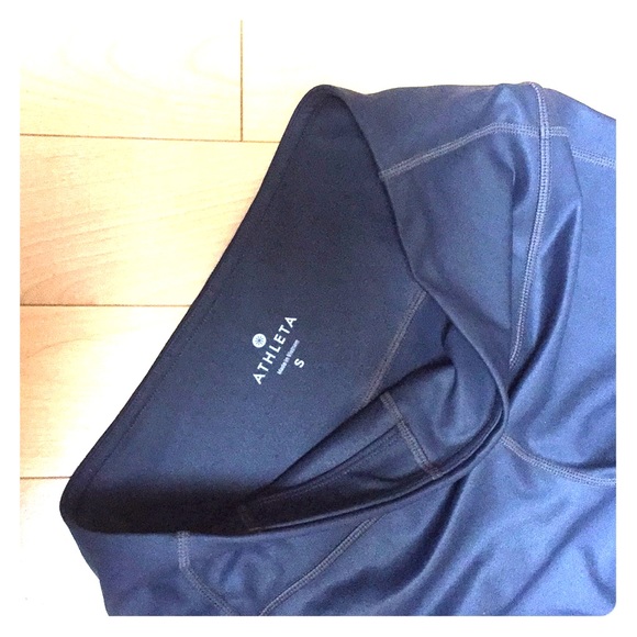 Athleta Dark Blue Leggings - Picture 3 of 4